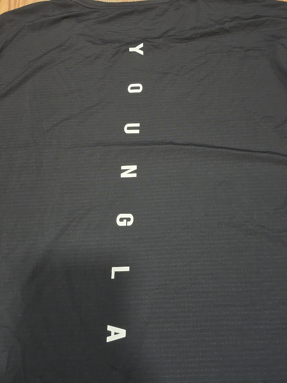 YoungLA Black Short Sleeve Performance Tee - Picture 5 of 5